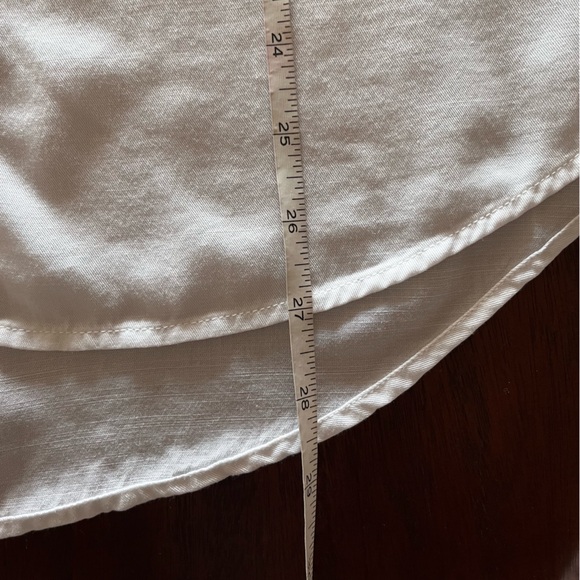 Cloth & Stone for Anthropologie NEW M white blouse - Picture 7 of 11
